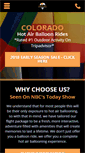 Mobile Screenshot of coloradoballoonrides.com